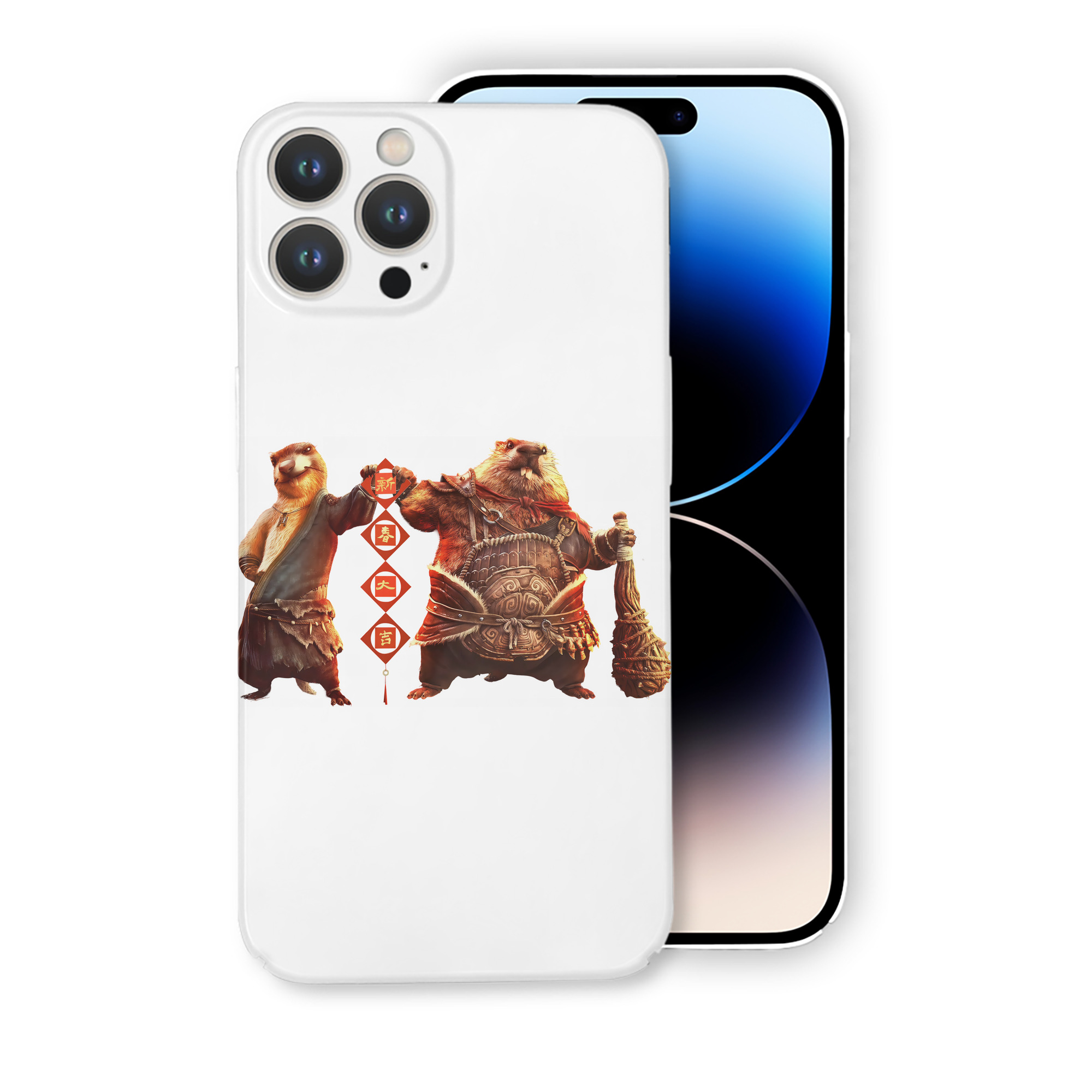 （画像用） Ne Zha 2 ナタ 魔童の大暴れ 【iPhone 14シリーズ対応】ハードケース